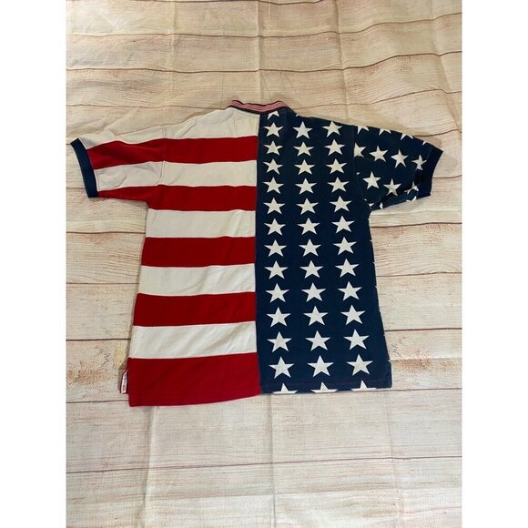 Nascar Cafe Men's Polo Embroidered Y2K Short Sleeve Shirt - Large - Picture 10 of 10